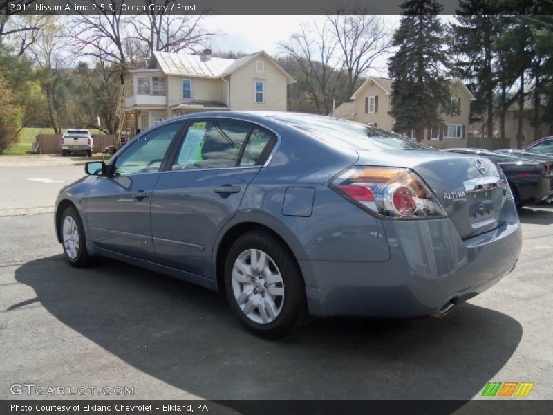 Ocean Gray / Frost 2011 Nissan Altima 2.5 S