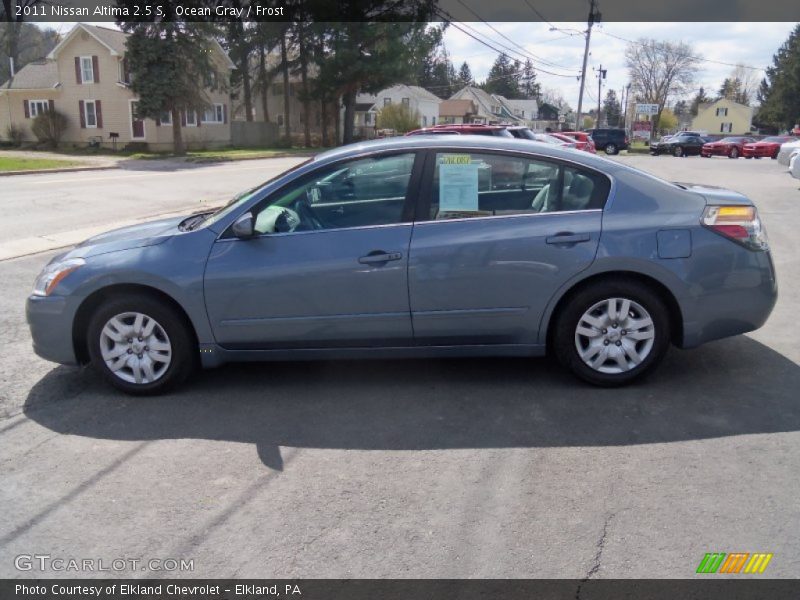 Ocean Gray / Frost 2011 Nissan Altima 2.5 S