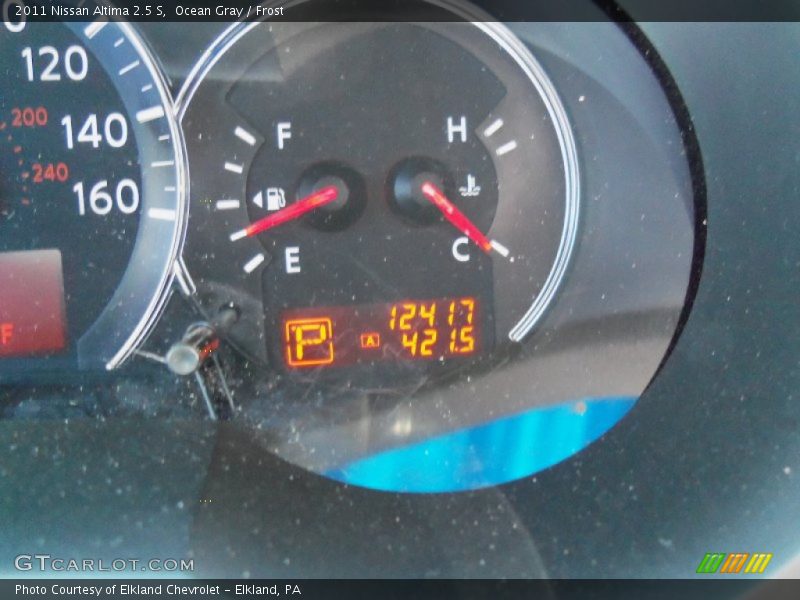 Ocean Gray / Frost 2011 Nissan Altima 2.5 S