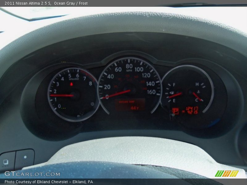 Ocean Gray / Frost 2011 Nissan Altima 2.5 S