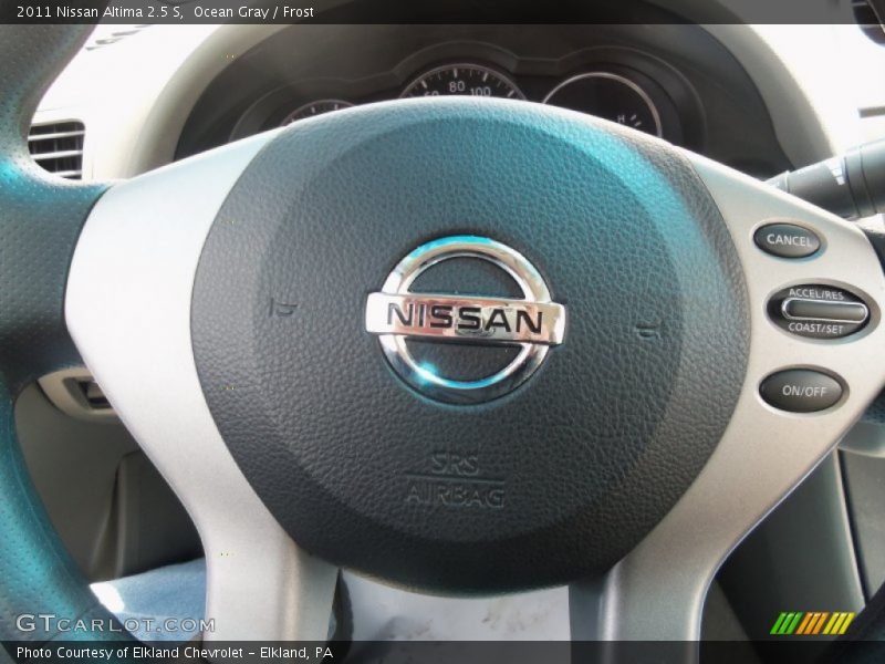 Ocean Gray / Frost 2011 Nissan Altima 2.5 S