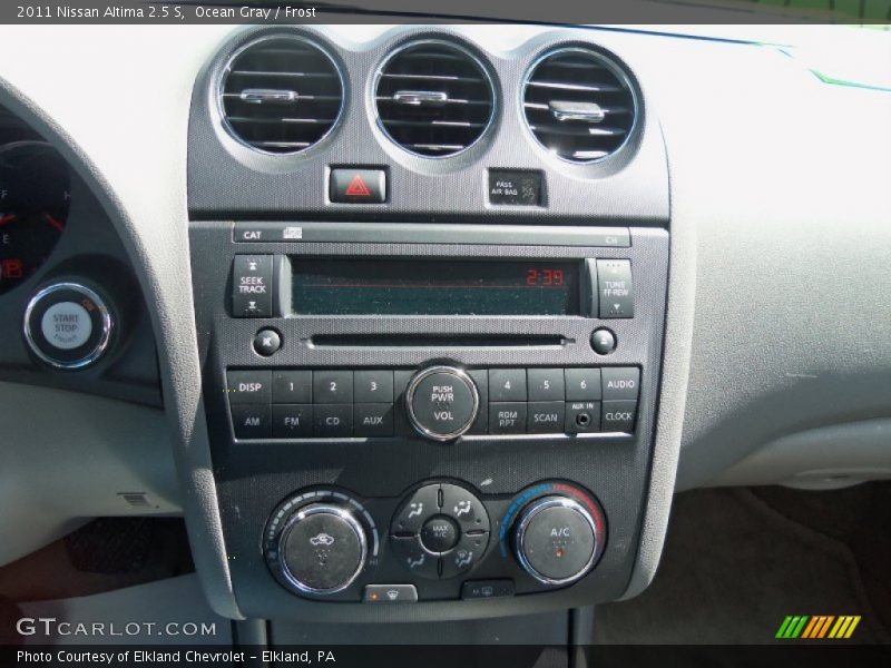 Ocean Gray / Frost 2011 Nissan Altima 2.5 S