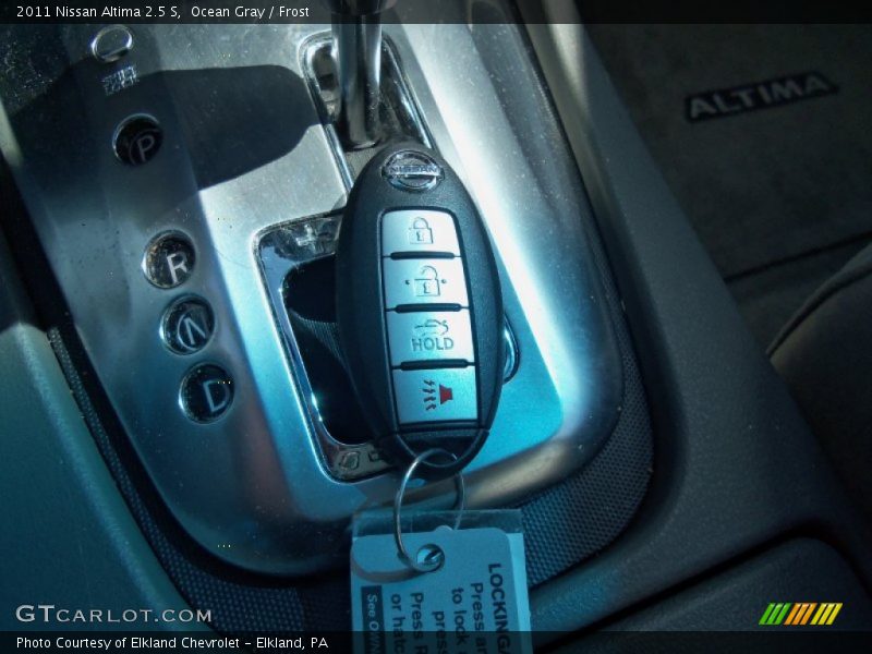 Ocean Gray / Frost 2011 Nissan Altima 2.5 S