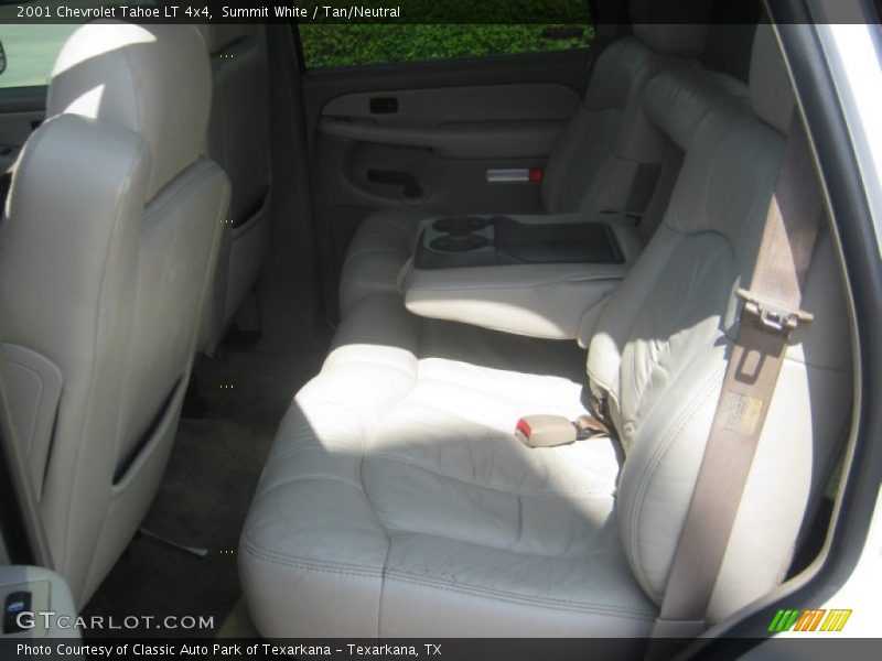 Summit White / Tan/Neutral 2001 Chevrolet Tahoe LT 4x4