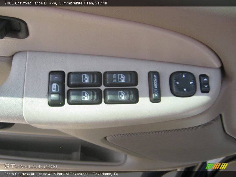 Summit White / Tan/Neutral 2001 Chevrolet Tahoe LT 4x4