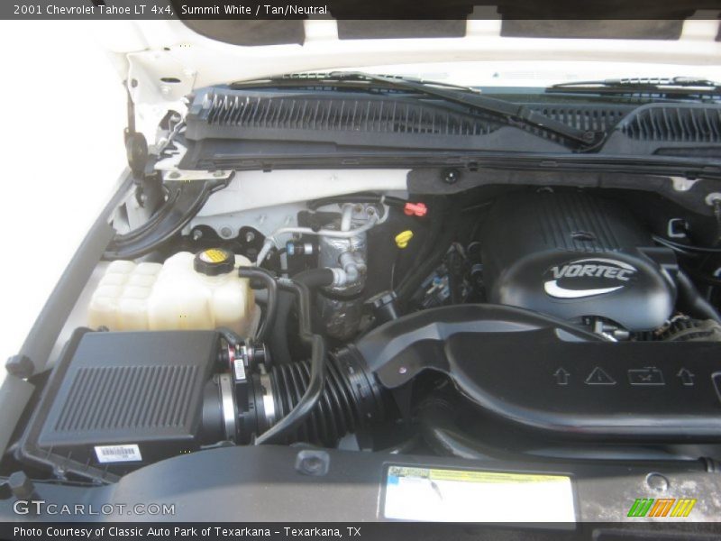 Summit White / Tan/Neutral 2001 Chevrolet Tahoe LT 4x4