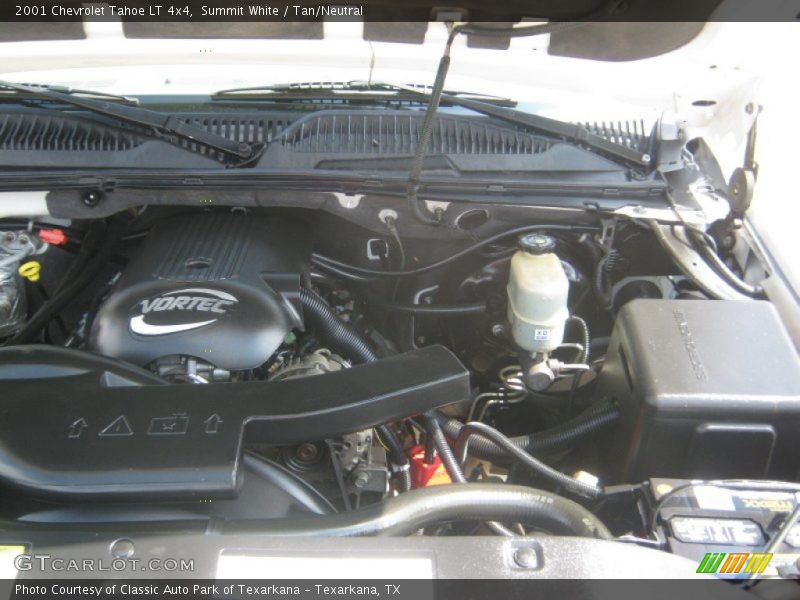 Summit White / Tan/Neutral 2001 Chevrolet Tahoe LT 4x4