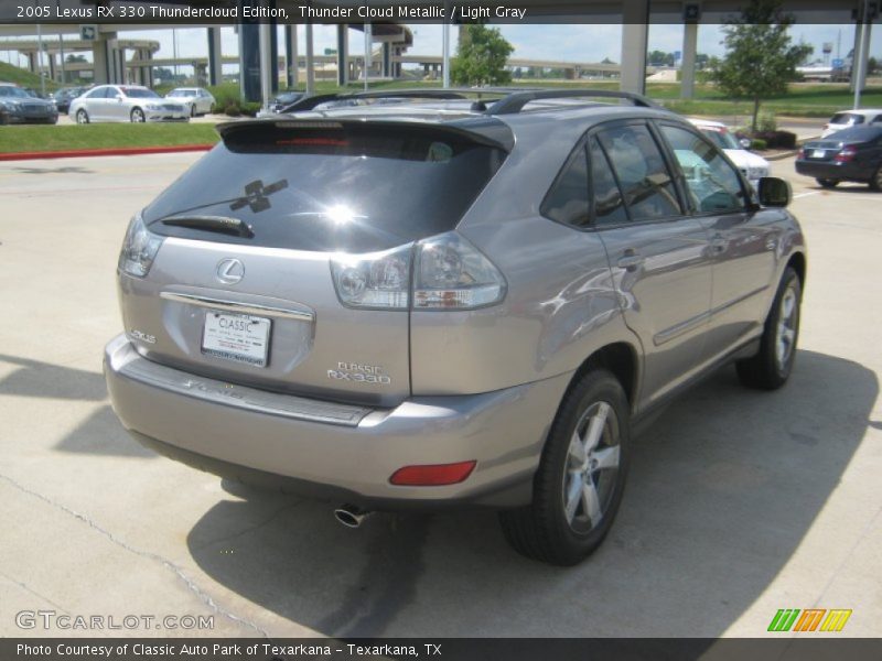 Thunder Cloud Metallic / Light Gray 2005 Lexus RX 330 Thundercloud Edition