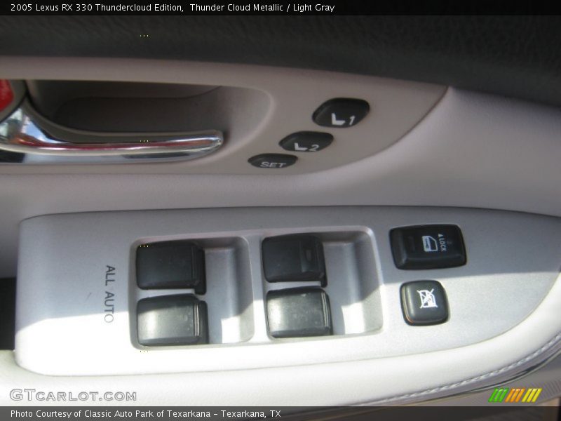 Thunder Cloud Metallic / Light Gray 2005 Lexus RX 330 Thundercloud Edition