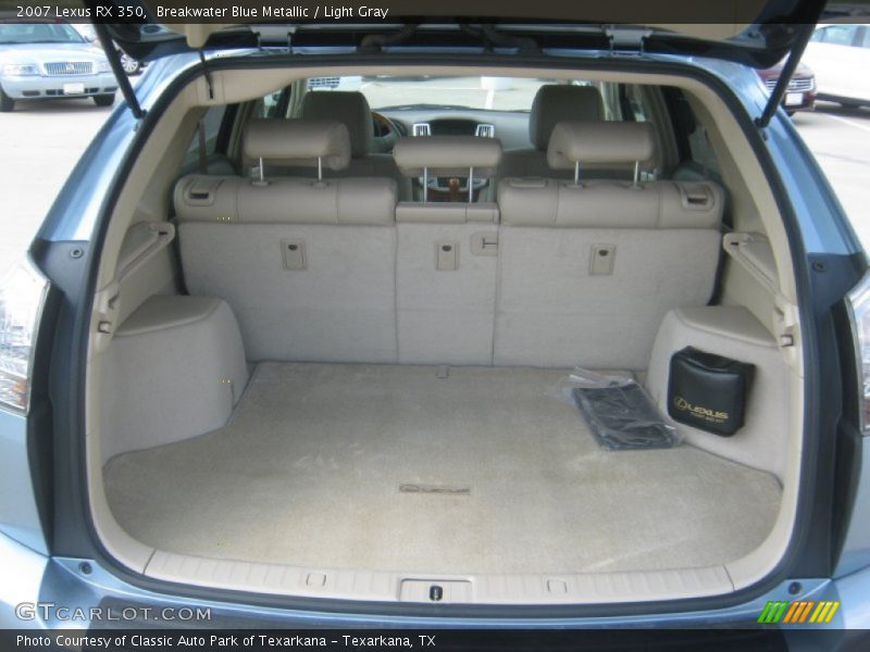 Breakwater Blue Metallic / Light Gray 2007 Lexus RX 350