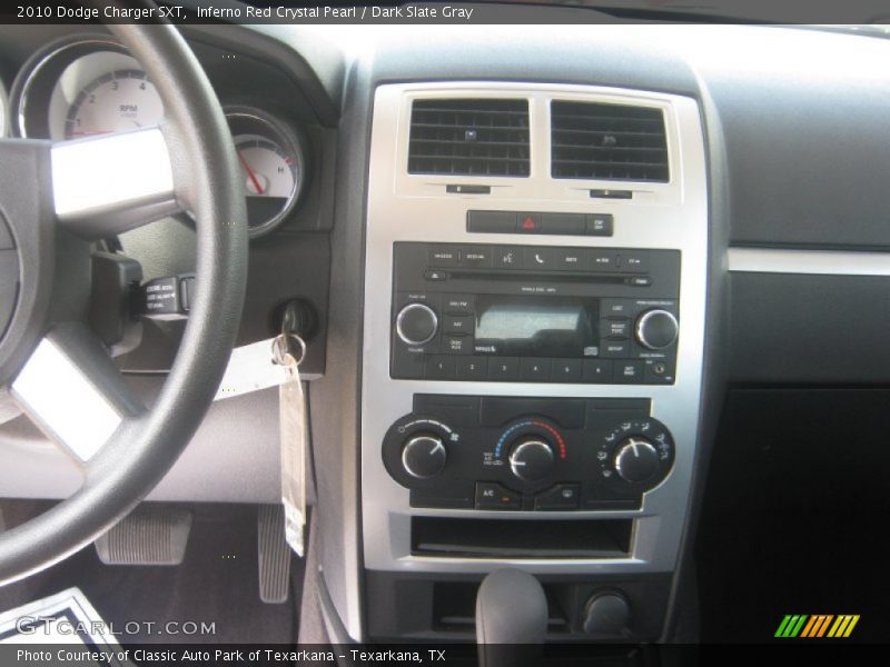 Inferno Red Crystal Pearl / Dark Slate Gray 2010 Dodge Charger SXT