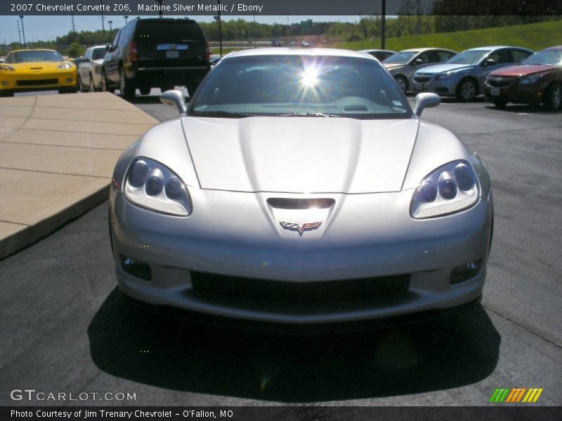 Machine Silver Metallic / Ebony 2007 Chevrolet Corvette Z06