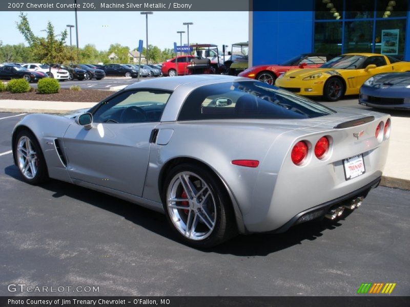 Machine Silver Metallic / Ebony 2007 Chevrolet Corvette Z06