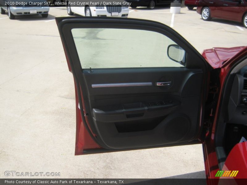 Inferno Red Crystal Pearl / Dark Slate Gray 2010 Dodge Charger SXT