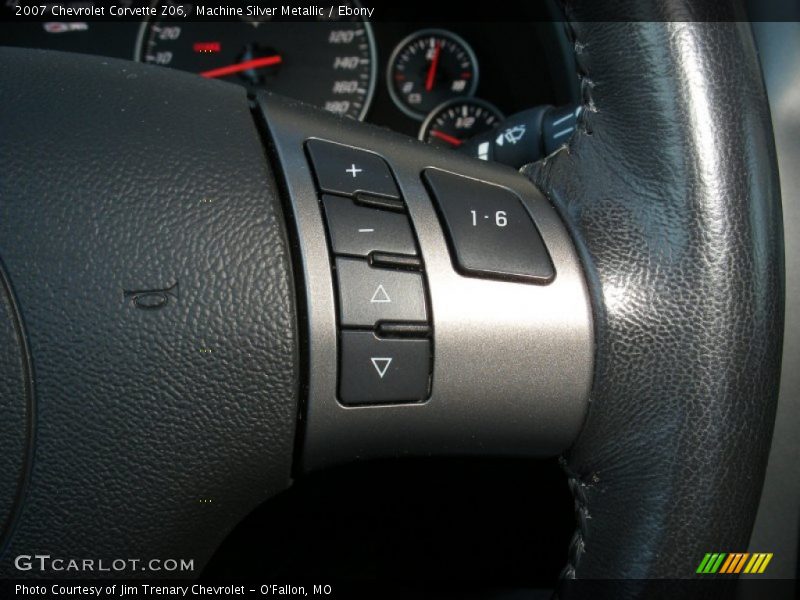 Machine Silver Metallic / Ebony 2007 Chevrolet Corvette Z06