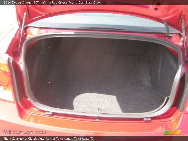 Inferno Red Crystal Pearl / Dark Slate Gray 2010 Dodge Charger SXT
