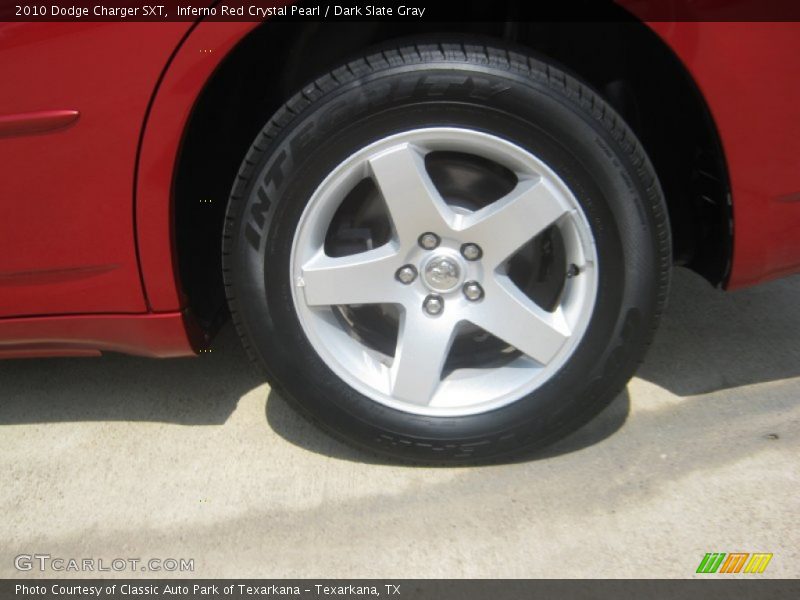 Inferno Red Crystal Pearl / Dark Slate Gray 2010 Dodge Charger SXT