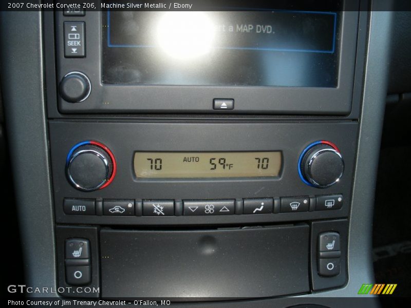 Machine Silver Metallic / Ebony 2007 Chevrolet Corvette Z06