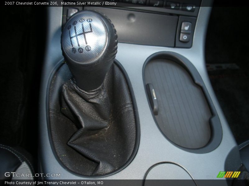 Machine Silver Metallic / Ebony 2007 Chevrolet Corvette Z06