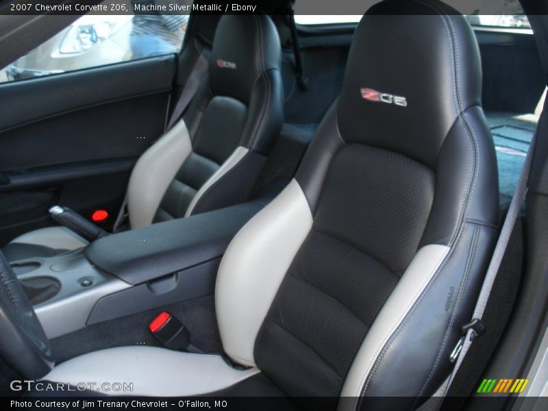 Machine Silver Metallic / Ebony 2007 Chevrolet Corvette Z06