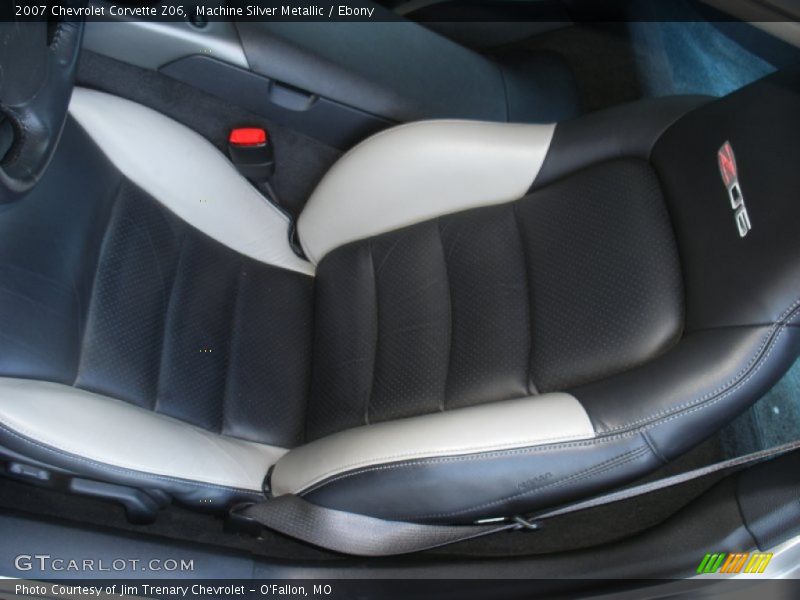 Machine Silver Metallic / Ebony 2007 Chevrolet Corvette Z06