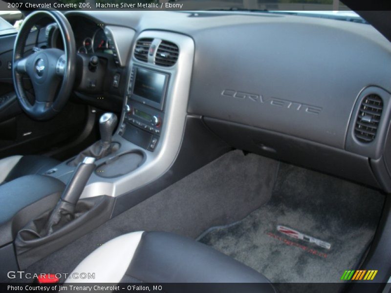 Machine Silver Metallic / Ebony 2007 Chevrolet Corvette Z06