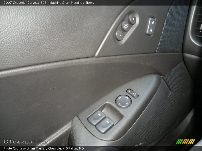 Machine Silver Metallic / Ebony 2007 Chevrolet Corvette Z06