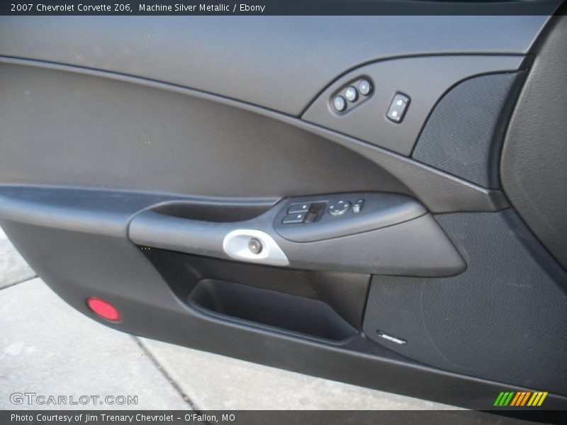 Machine Silver Metallic / Ebony 2007 Chevrolet Corvette Z06