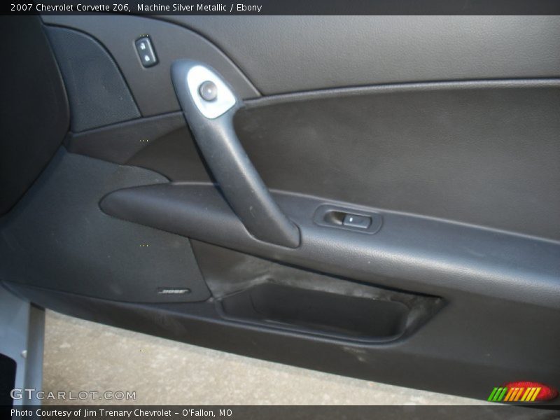 Machine Silver Metallic / Ebony 2007 Chevrolet Corvette Z06