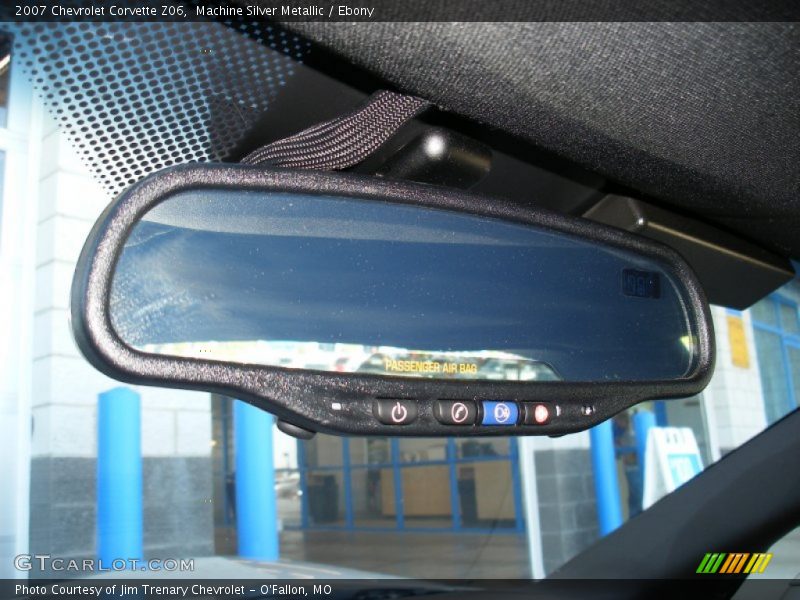 Machine Silver Metallic / Ebony 2007 Chevrolet Corvette Z06