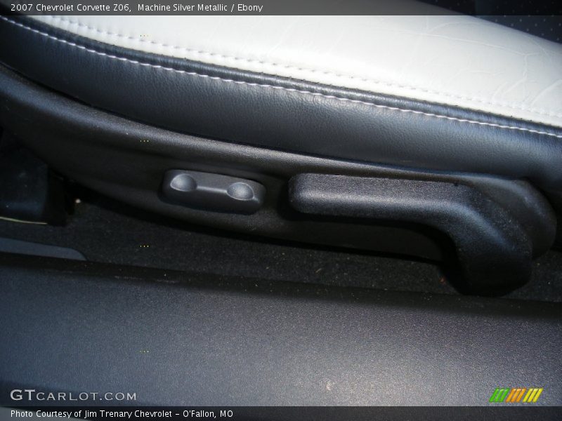 Machine Silver Metallic / Ebony 2007 Chevrolet Corvette Z06