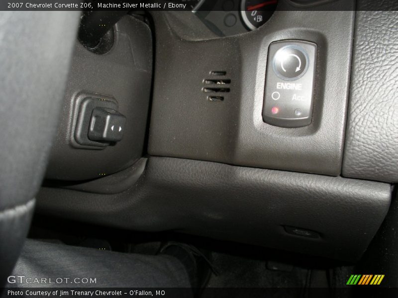 Machine Silver Metallic / Ebony 2007 Chevrolet Corvette Z06