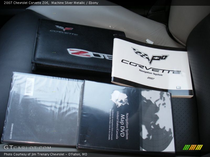 Machine Silver Metallic / Ebony 2007 Chevrolet Corvette Z06
