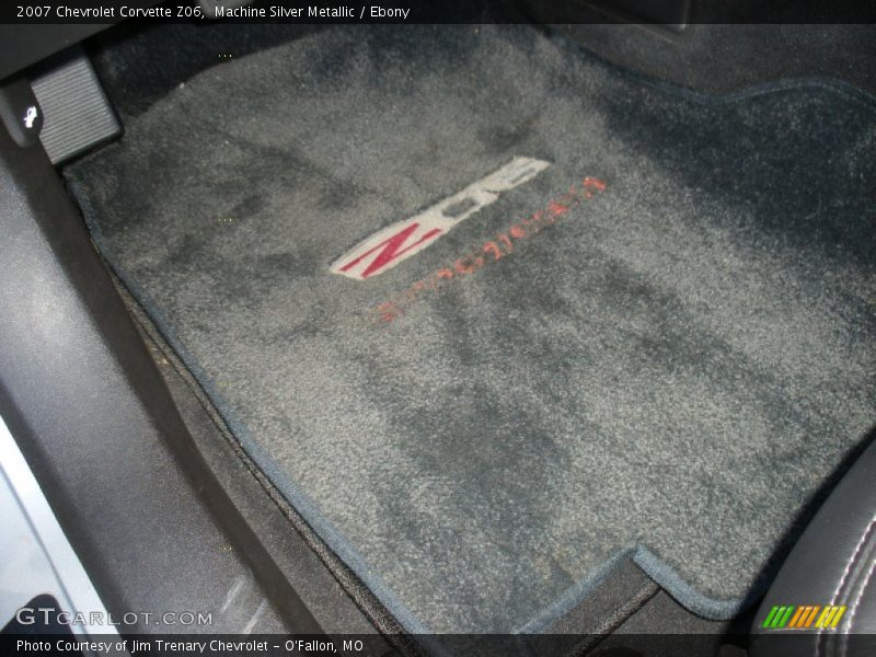 Machine Silver Metallic / Ebony 2007 Chevrolet Corvette Z06