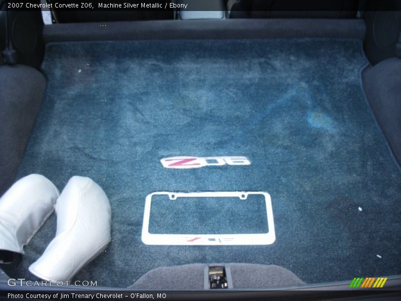 Machine Silver Metallic / Ebony 2007 Chevrolet Corvette Z06