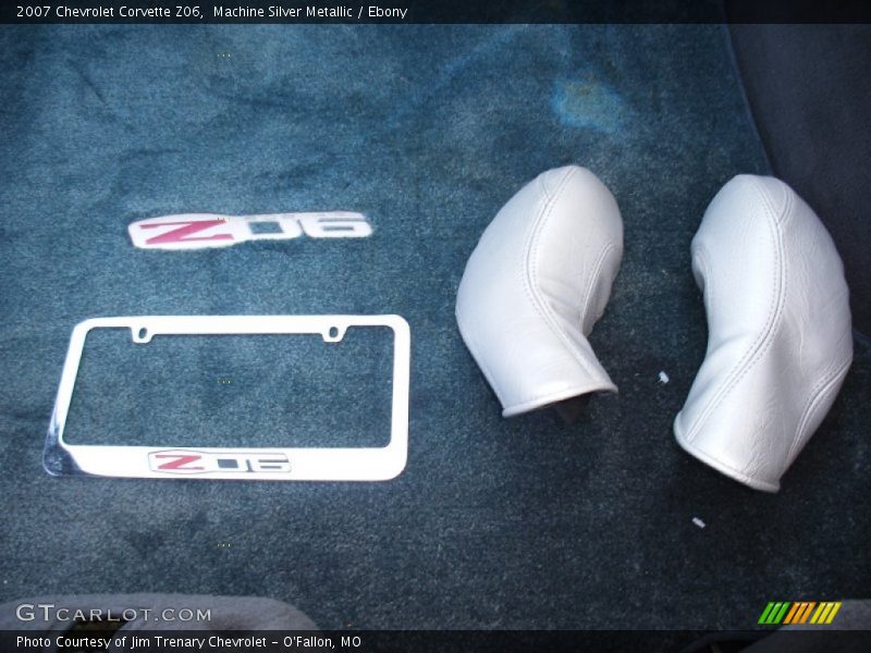 Machine Silver Metallic / Ebony 2007 Chevrolet Corvette Z06