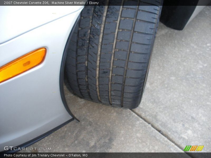 Machine Silver Metallic / Ebony 2007 Chevrolet Corvette Z06