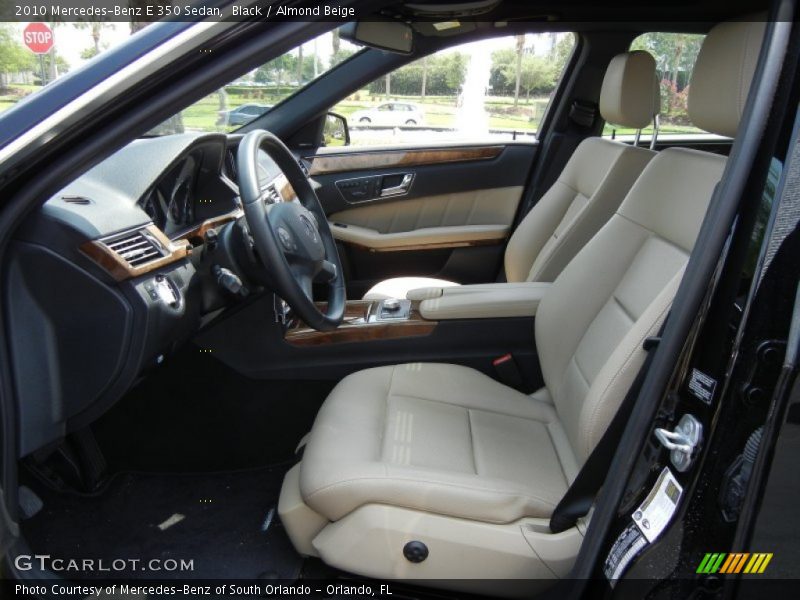Black / Almond Beige 2010 Mercedes-Benz E 350 Sedan