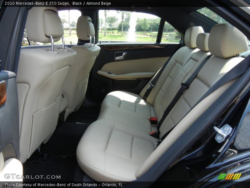 Black / Almond Beige 2010 Mercedes-Benz E 350 Sedan