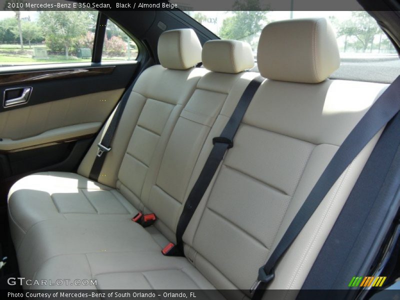 Black / Almond Beige 2010 Mercedes-Benz E 350 Sedan