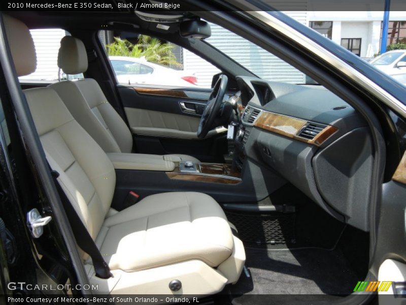 Black / Almond Beige 2010 Mercedes-Benz E 350 Sedan