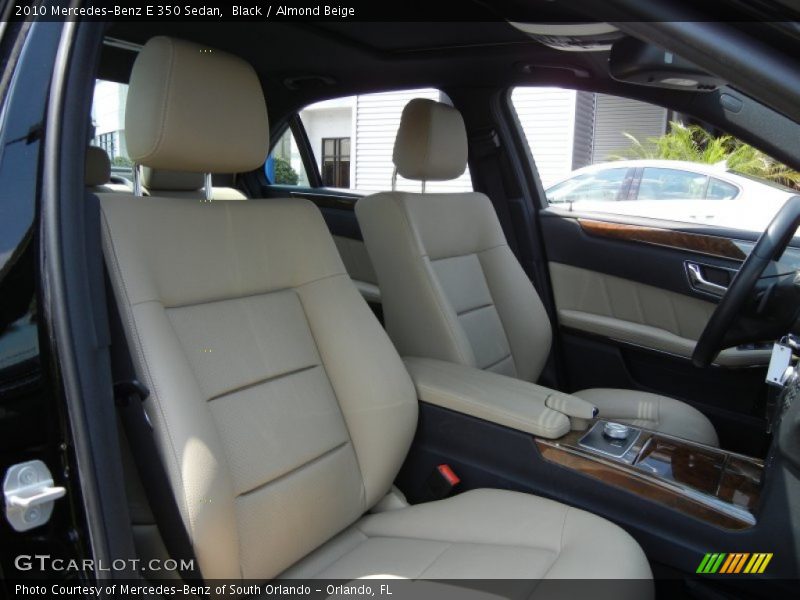 Black / Almond Beige 2010 Mercedes-Benz E 350 Sedan