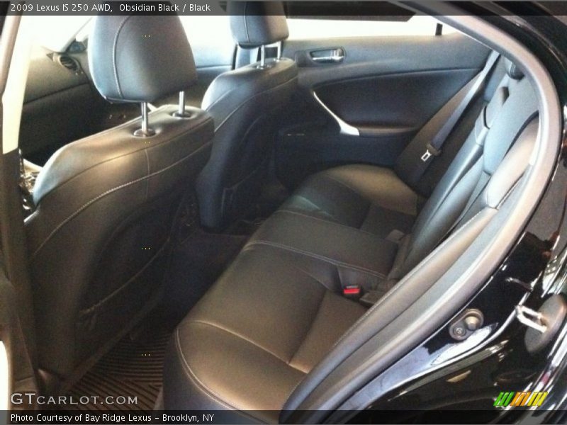 Obsidian Black / Black 2009 Lexus IS 250 AWD