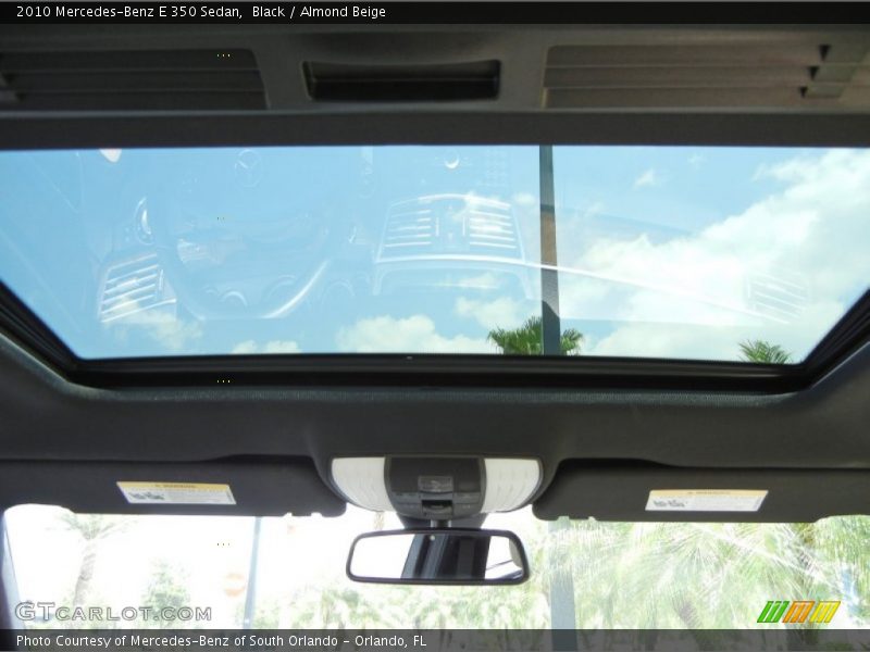 Black / Almond Beige 2010 Mercedes-Benz E 350 Sedan
