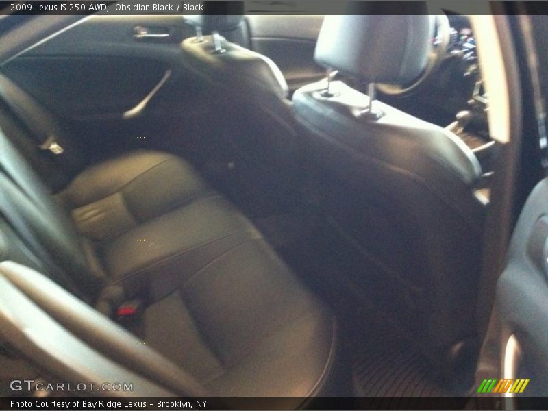 Obsidian Black / Black 2009 Lexus IS 250 AWD