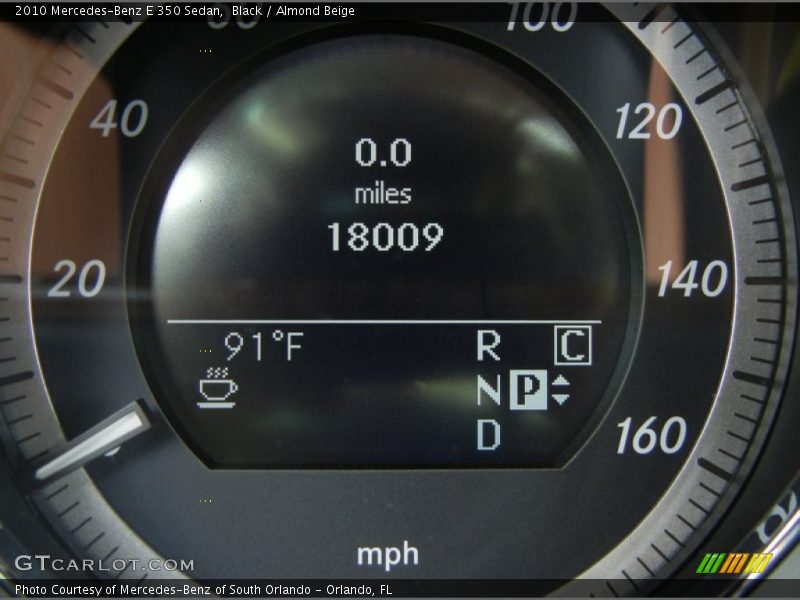 Black / Almond Beige 2010 Mercedes-Benz E 350 Sedan