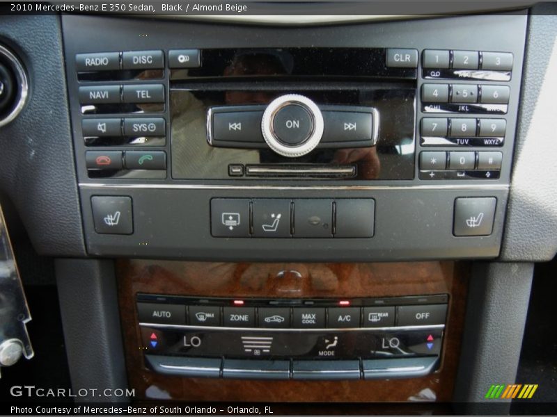 Black / Almond Beige 2010 Mercedes-Benz E 350 Sedan