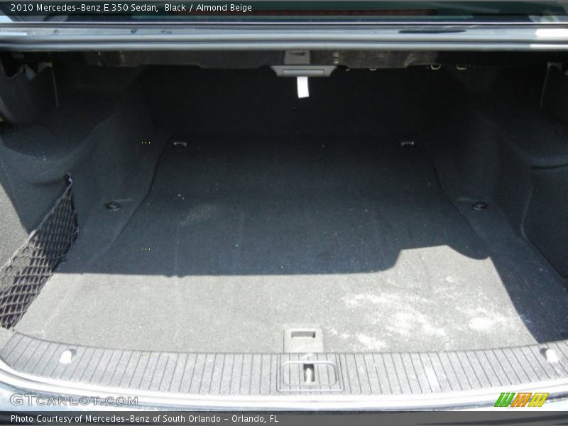 Black / Almond Beige 2010 Mercedes-Benz E 350 Sedan