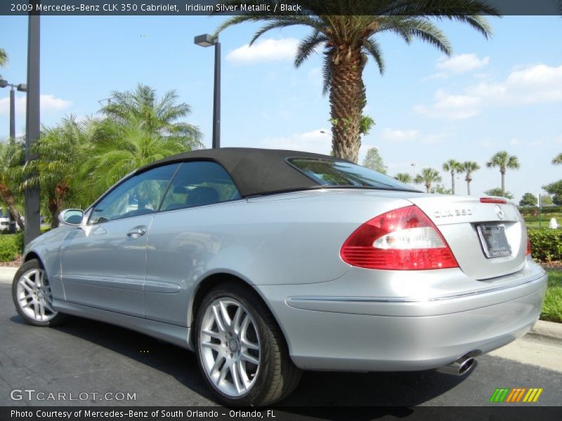  2009 CLK 350 Cabriolet Iridium Silver Metallic