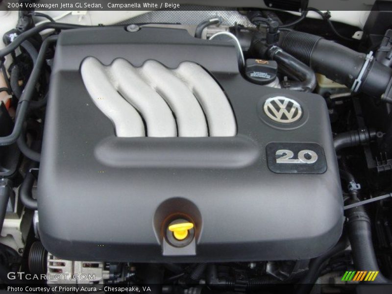 Campanella White / Beige 2004 Volkswagen Jetta GL Sedan